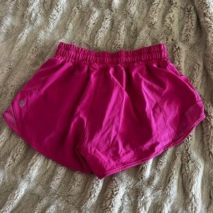 Lululemon sonic pink shorts